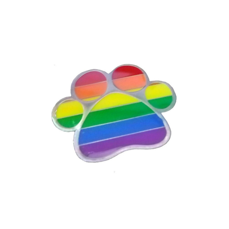 Pin's Rainbow Paw