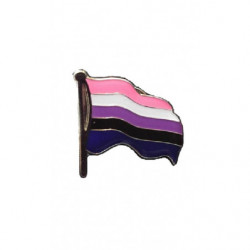 Pin's Gender Fluid Flag