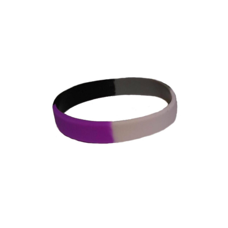 Bracelet Silicone Souple Asexuel