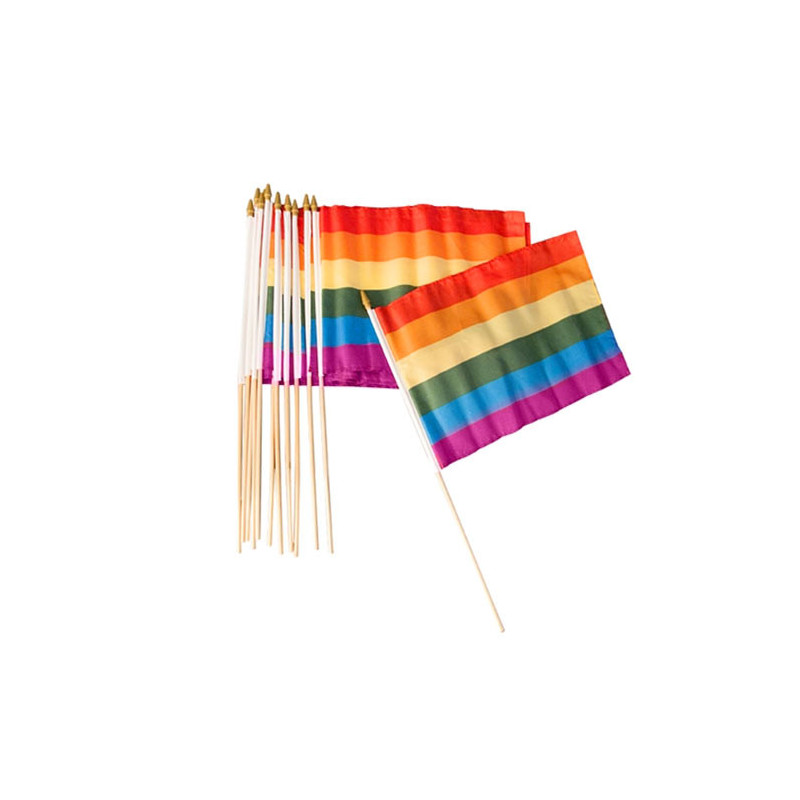 Grand Drapeau Rainbow Pride 45x30 cm