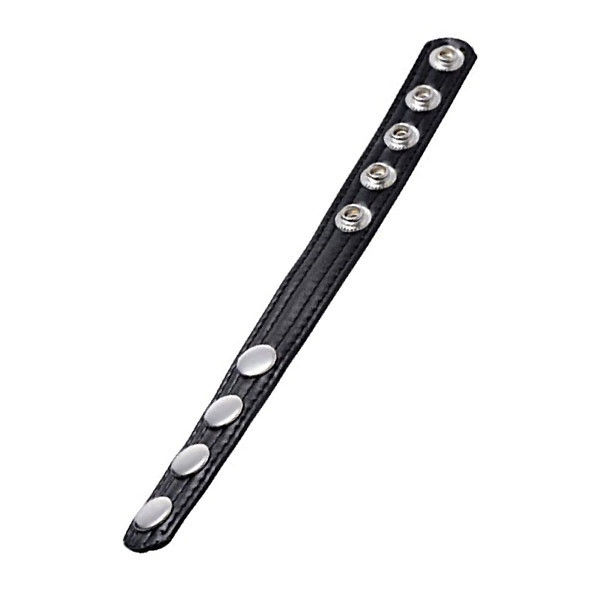 Cock Strap Simili-Cuir 5 pressions (5P/4P)