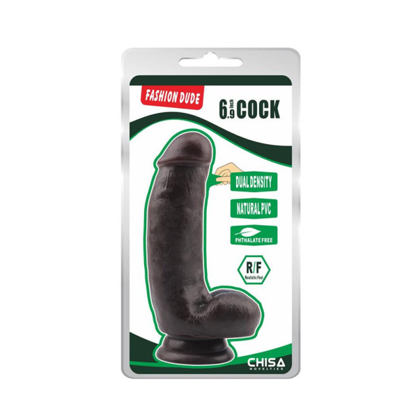 Gode Black ''Fashion Dude'' 6.9inch - Chisa Novelties